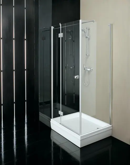 Legjobb ár Kolpa-San Stella TV 80/90 zuhanyajtó (Edzett átlátszó üveg, 78-80 cm, Króm (jobbos), 80 L (balos), #790320)Kolpa-San