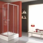 Utolsó esély Kolpa-San Orion TKK 70/80/90 szögletes zuhanykabin (80 x 90 cm, Fehér, Edzett átlátszó üveg, 80x90)Kolpa-San