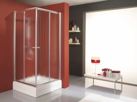 Utolsó esély Kolpa-San Orion TKK 70/80/90 szögletes zuhanykabin (80 x 90 cm, Fehér, Edzett átlátszó üveg, 80x90)Kolpa-San