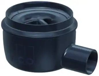 Aco padlóösszefolyó alsórész vízszintes DN 50 kivezetéssel 50 mm bűzzárral 2500.05.00ACO Legjobb ár