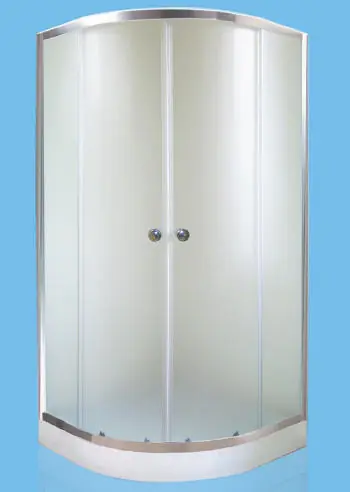 Biztonságos vásárlás Roltechnik Riga negyedköríves zuhanykabin, zuhanytálcával (875-900 mm, króm, matt, 90x90x195 cm)Roltechnik