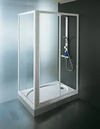 Kedvezményes ár Kolpa-San Luna TV/2D 110 zuhanyajtó "OUTLET" (110 cm, Katedra, Fehér, 110 cm)Kolpa-San