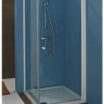 Kolpa-San Sole TV 90 zuhanyajtó "OUTLET" (90 cm, Átlátszó, Silver, 90 cm)Kolpa-San Biztonságos fizetés