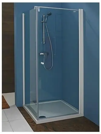 Kolpa-San Sole TV 90 zuhanyajtó "OUTLET" (90 cm, Átlátszó, Silver, 90 cm)Kolpa-San Biztonságos fizetés