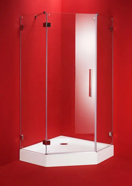 Hopa Burella 100 ötszög alapú zuhanykabin (Jobbos, Sima, 100 x 100 x 195 cm)Hopa Vedd meg most