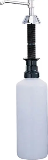 Nofer Miha pultba építhető rozsdamentes szappanadagoló 1000 ml (ABS tartállyal, 03101.B)Nofer Legkelendőbb