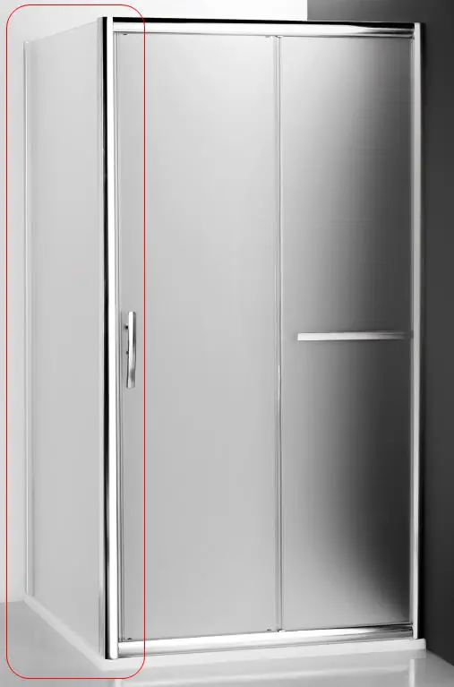 Végkiárusítás Roltechnik Proxima Line PXBN/1000 100 cm-es zuhanyfal (980-1005 mm, brillant, satinato, 527-1000000-00-15)Roltechnik