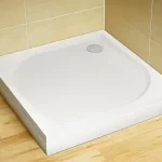 Radaway Paros C szögletes öntöttmárvány zuhanytálca (beépíthető, 80x80 cm, #MBC8080-03-1)Radaway Expressz szállítás