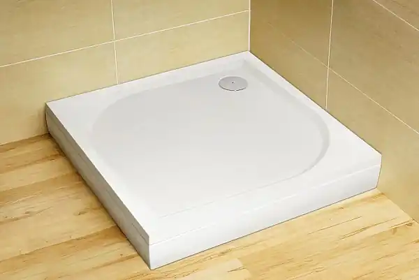Radaway Paros C szögletes öntöttmárvány zuhanytálca (beépíthető, 80x80 cm, #MBC8080-03-1)Radaway Expressz szállítás