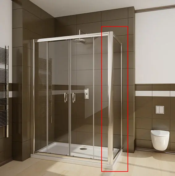 Radaway Premium Plus S 80 zuhanyfal (80x190 cm, króm, Átlátszó, 33413-01-01N)Radaway Szezonális akció