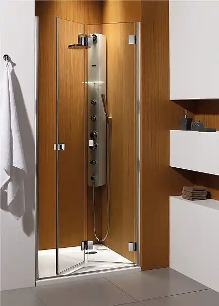 Radaway Carena DWB 90 zuhanyajtó (90x195 cm / balos, króm, Átlátszó, #34502-01-01NL)Radaway Szuper akció