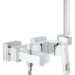 Grohe Eurocube egykaros kádcsaptelep zuhanyszettel 23141 000 (23141000)Grohe Népszerű