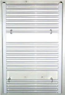 Expressz kézbesítés Cosmo Trend íves törülköző szárító csőradiátor (754 W, fehér, 600x1320 mm)Cosmo