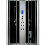 Végkiárusítás Sanimix 22.8707 120x80 téglalap alapú hidromasszázs zuhanykabinSanimix
