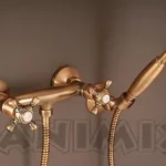 Gyors szállítás Sanimix Brass 12.4.3/1 zuhany csaptelepSanimix