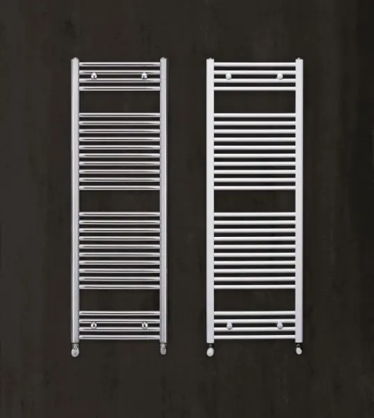 Zehnder Aura egyenes fehér fürdőszobai csőradiátor (927 W, 600x1469 mm, #PBZ 1500x600) PBZ-150-060Zehnder Legnépszerűbb