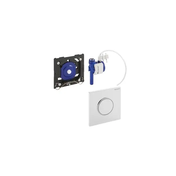 Vásárlói kedvenc Geberit HyTouch 116.015.XX.1 pneumatikus vizelde vezérlés, Sigma10 dizájn (fehér / aranyozott / fehér, #116.015.KK.1)Geberit