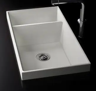 Ajánlat Marmorin Olwin I 1 medencés gránit mosogató gyümölcsmosóval (homok)Marmorin