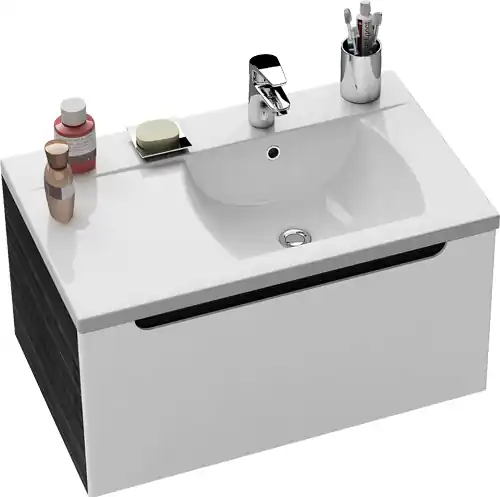 Ravak Classic 800 fürdőszoba bútor (Fehér/Espresso balos, #X000000428)Ravak Legjobb ár