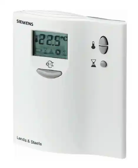 Utolsó esély Siemens RDD10.1 nyomógombos szobatermosztátSiemens