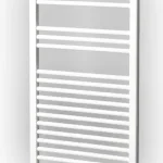 Kihagyhatatlan ajánlat Radeco Dora AD5-500/P D profilos egyenes típusú törölközőszárítós csőradiátor (825 W, fehér, 1250x550 mm)Radeco