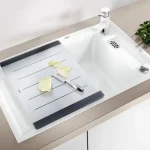 BLANCO AXIA II 45S-F Silgranit munkalap szintbe építhető mosogató tartozékokkal (alumetál, #516786)Blanco Legnépszerűbb
