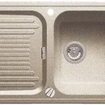 BLANCO CLASSIC 45S Silgranit mosogató (kávé, #514982)Blanco Csak ma