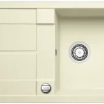 BLANCO METRA 5S Silgranit mosogató dugókiemelővel, jázmin 513038Blanco Expressz kézbesítés