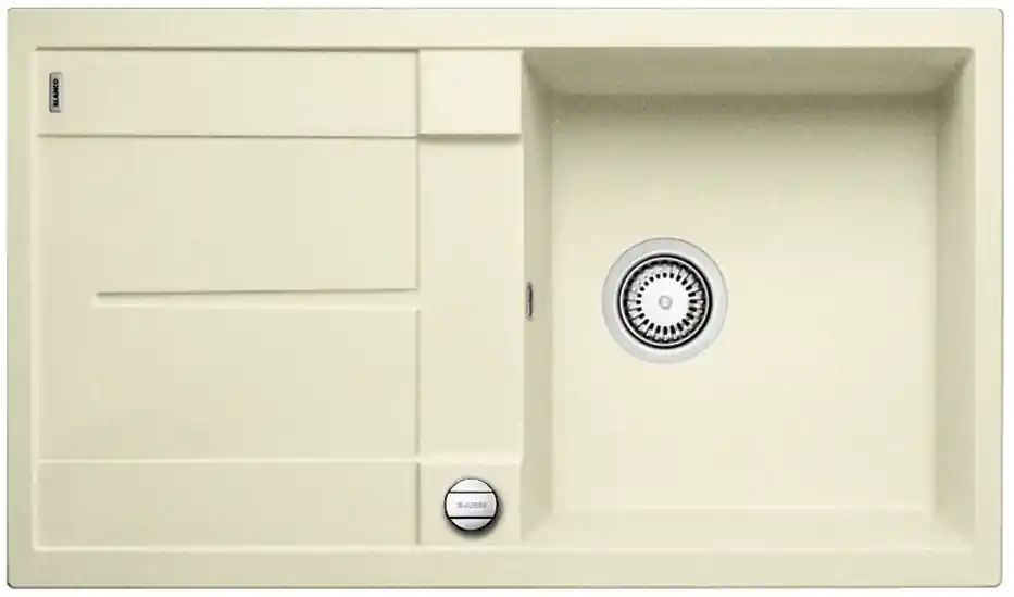 BLANCO METRA 5S Silgranit mosogató dugókiemelővel, jázmin 513038Blanco Expressz kézbesítés