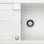 BLANCO METRA XL 6S Silgranit mosogató dugókiemelővel, fehér 515280 (K)Blanco Legkelendőbb