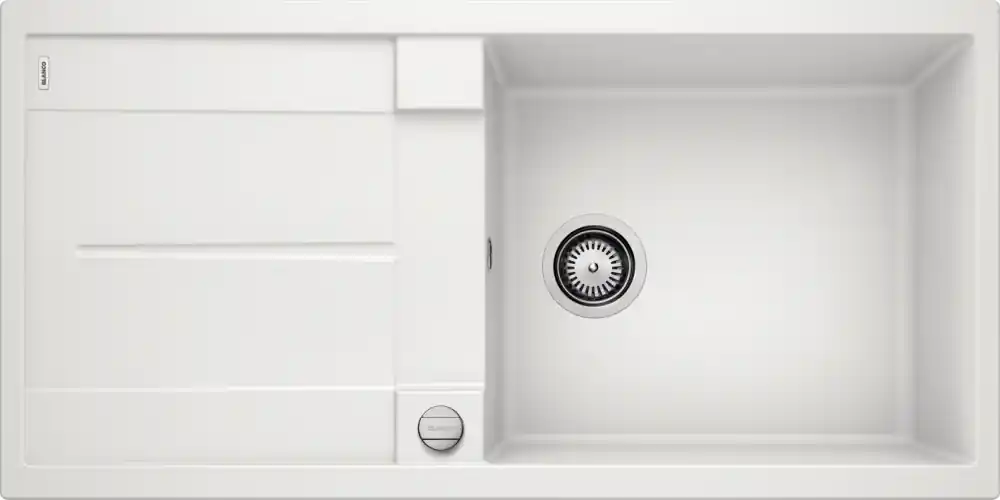 BLANCO METRA XL 6S Silgranit mosogató dugókiemelővel, fehér 515280 (K)Blanco Legkelendőbb