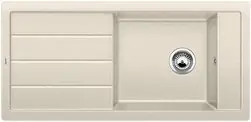 Biztonságos vásárlás BLANCO MEVIT XL 6S Silgránit mosogató dugókiemelő nélkül (gyöngyszürke, #520589)Blanco
