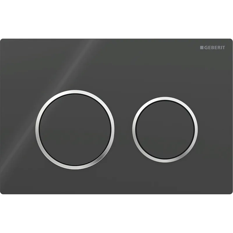 Geberit Kappa 21 115.240.XX.1 Nyomólap (fekete/króm/fekete, #115.240.KM.1)Geberit Kiárusítás