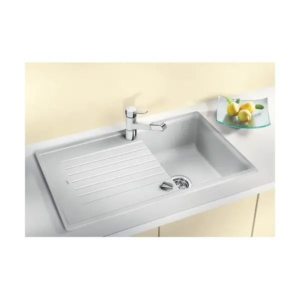 BLANCO ZIA 45SL Silgranit mosogató dugókiemelővel (sand, #516733)Blanco Szezonális akció