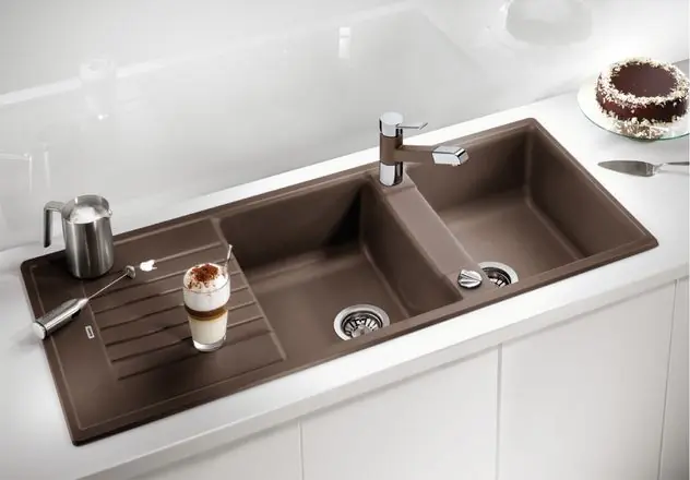 Ne maradj le BLANCO ZIA 8S Silgranit mosogató dugókiemelővel (pezsgő, #515589)Blanco
