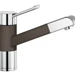 Ajánlat BLANCO ZENOS-S Silgranit/króm kihúzahatófejes csaptelep, kávé 517827Blanco