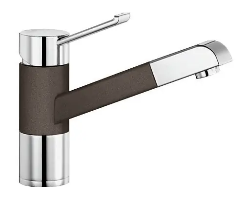 Ajánlat BLANCO ZENOS-S Silgranit/króm kihúzahatófejes csaptelep, kávé 517827Blanco