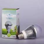 M-Tech E27 Global 12 LED SMD 5W, High Power, 230V, 400Lm Meleg Fehér 3000K, MTL404 led izzóM-tech Gyors kiszállítás