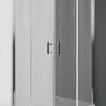 Gyors szállítás Roltechnik Sani Pro HGS2 szögletes zuhanykabin (87,5-90 cm, króm, Chinchilla, #223-9001000-00-03)Roltechnik
