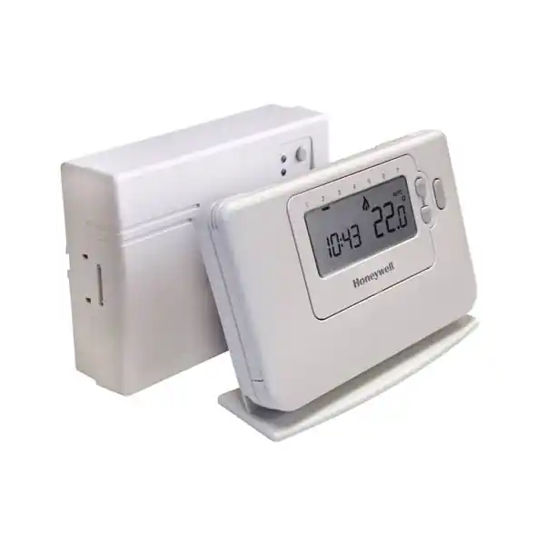 Biztonságos fizetés Honeywell CMT727 RF vezeték nélküli programozható szobatermosztát (CMT727D1016)Honeywell