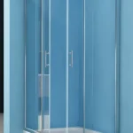 Szuper ajánlat Kolpa-San Q-Line TKK 80x90 szögletes zuhanykabin (80x90 cm, fehér, chinchilla, #526430)Kolpa-San