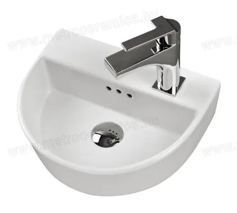 Metro Ceramica Emilio 38x30 (Jobbos) kézmosóMetro Ceramica Gyors kiszállítás