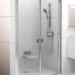 Ravak Chrome CSDL2 120 zuhanyajtó (117,5-120,5x195 cm, fehér, Átlátszó, #0QVGC10LZ1)Ravak Szuper ajánlat