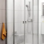Ravak Chrome CRV2 100-as zuhanyajtó (csak zuhanykabinként használható) (98-100x195 cm, fényes alumínium, Átlátszó, #1QVA0C00Z1)Ravak Legkelendőbb