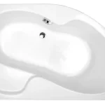 MyLine Spa Palma aszimmetrikus kád (beépíthető / jobbos, 160x105 cm, #AK00251)MyLine Spa Árcsökkenés