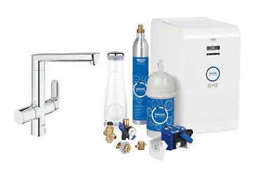 Szuper ajánlat GROHE Blue® 31346 000 hűtővel és Co2 palackkal (31346000)Grohe