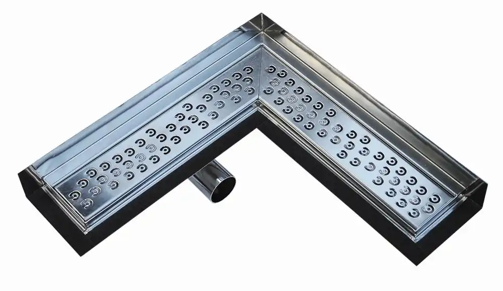 Legjobb ár Aco. Exclusive zuhanyfolyóka Vízcsepp sarokidom rács (400x400 mm, #0153.97.05)ACO