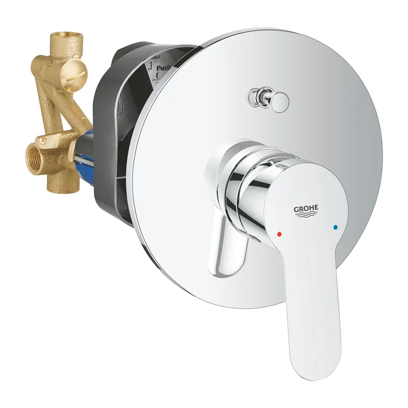 Grohe BauEdge falsík alatti kádcsaptelep beépítőkészlettel, króm 29079000Grohe Népszerű