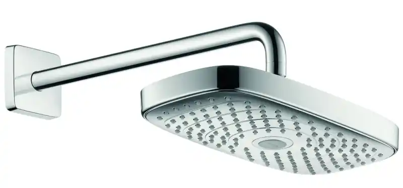 Biztonságos fizetés Hansgrohe Raindance Select E 300 2jet fejzuhany, 390 mm-es zuhanykarral, DN15 27385 000 (27385000)Hansgrohe