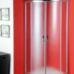 Sapho Gelco SIGMA 80x80-as kétajtós negyedköríves zuhanykabin (80x80 cm, króm, Átlátszó, #SG1184)Sapho Akció